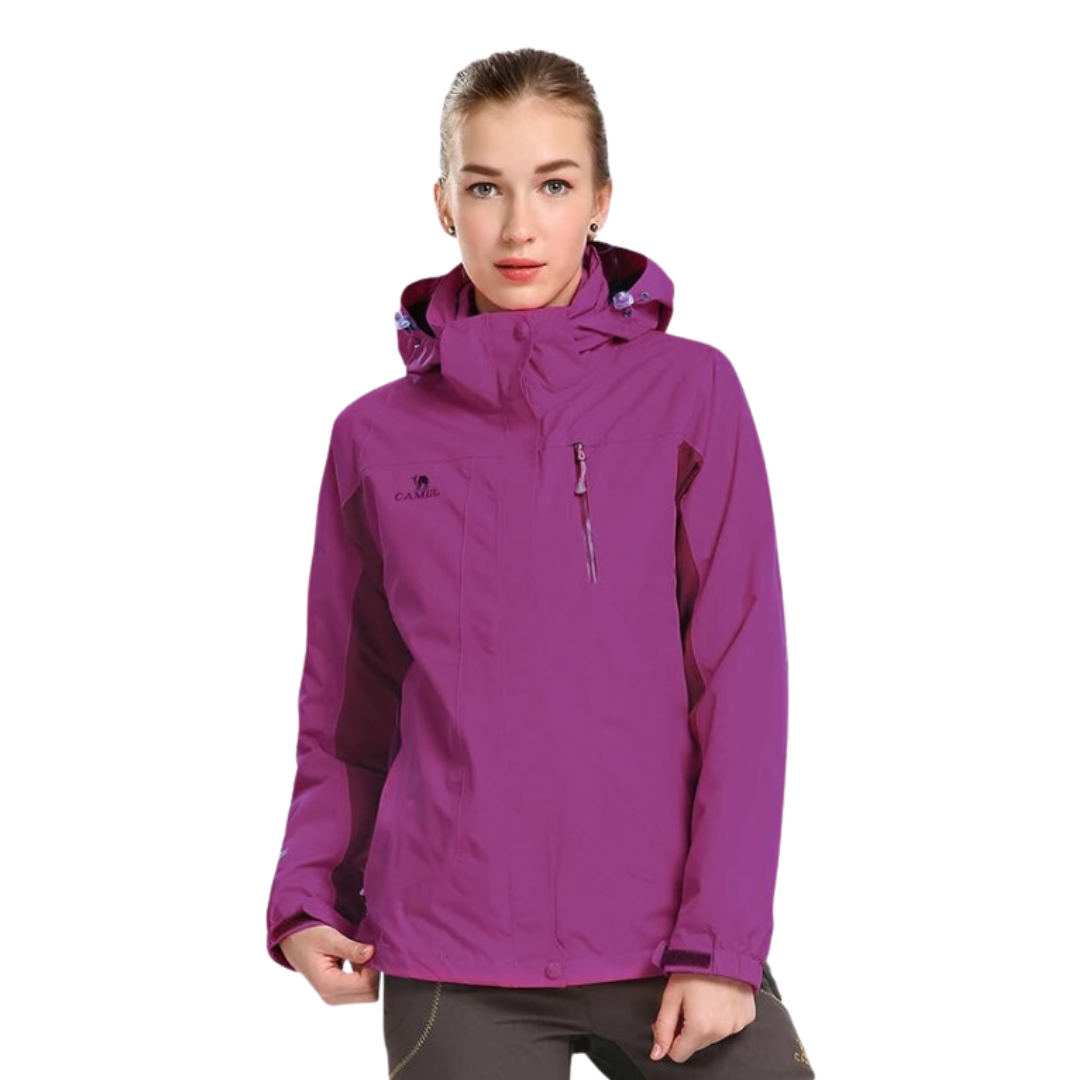 Chaqueta polar impermeable para mujer