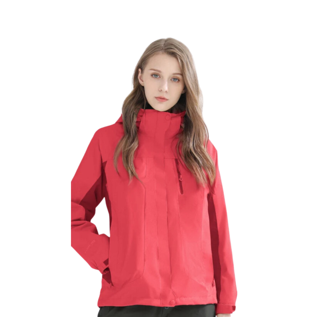 Chaqueta polar impermeable para mujer