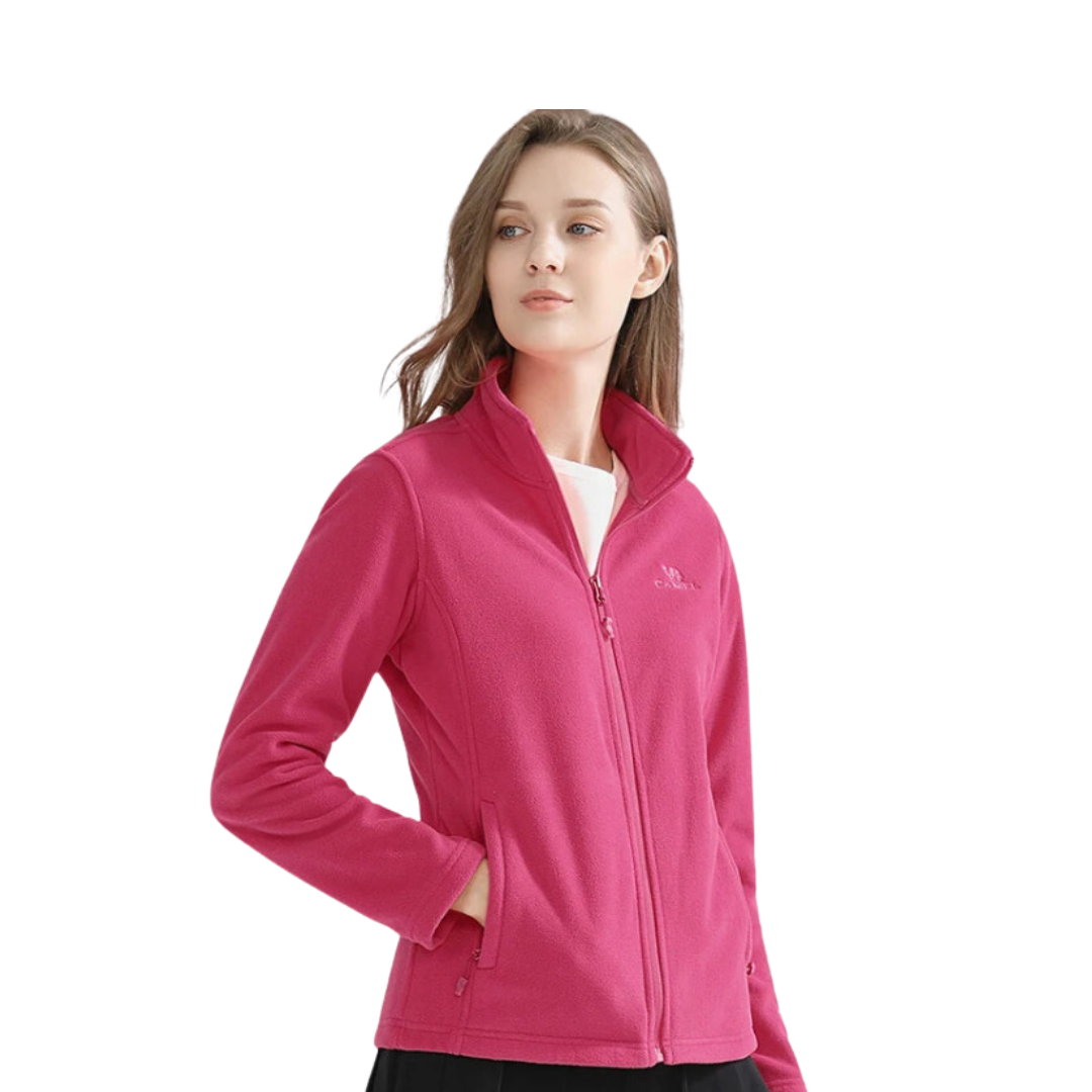 Chaqueta Softshell de forro polar grueso para mujer