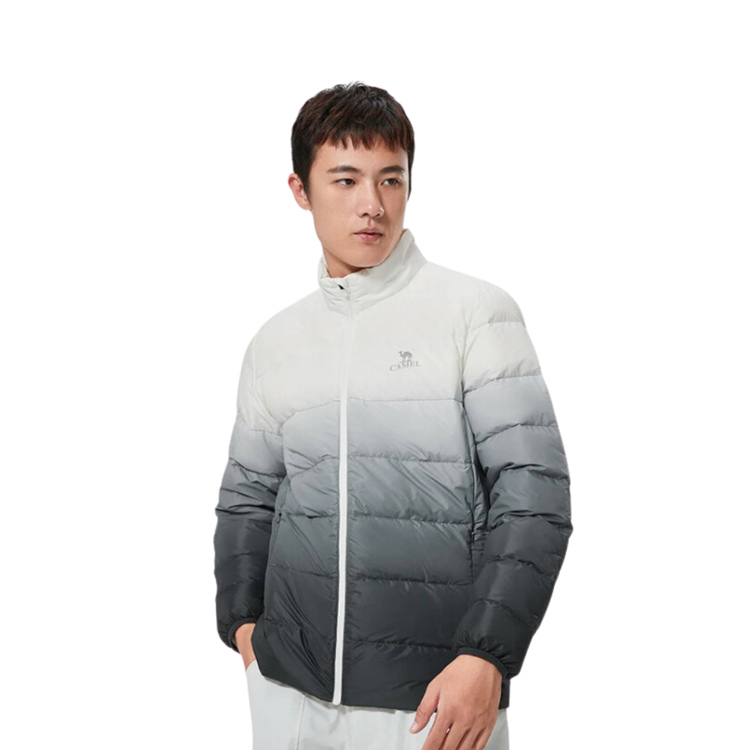 Men's Waterproof Hooded Down Jacket