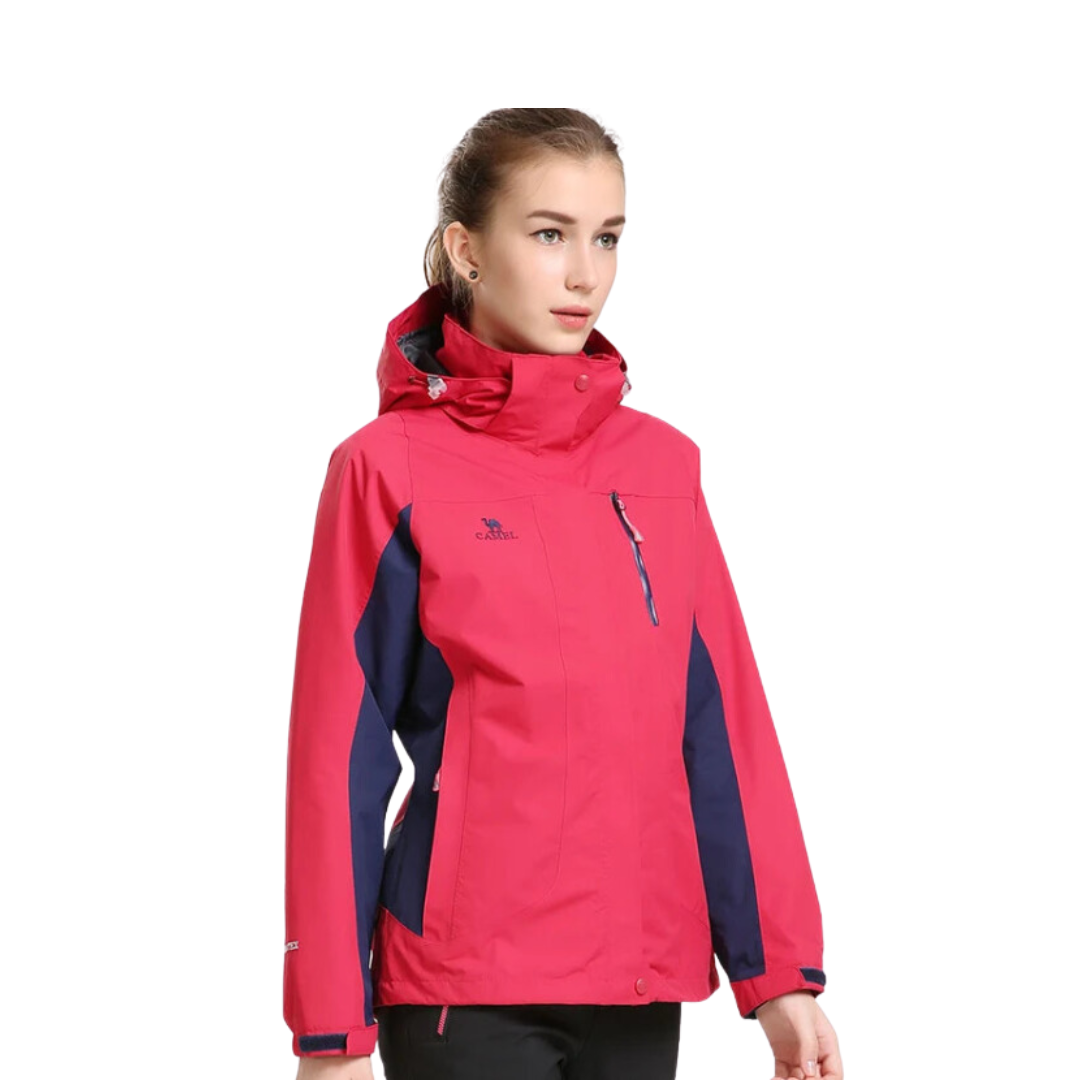 Chaqueta polar impermeable para mujer