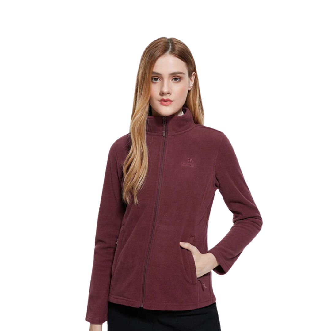 Chaqueta Softshell de forro polar grueso para mujer