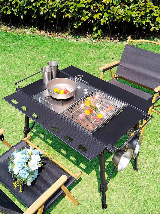 Foldable Outdoor Cooking Table