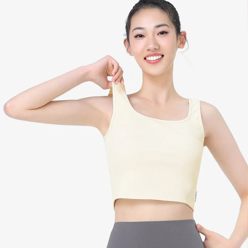 Golden Drying Yoga Vest