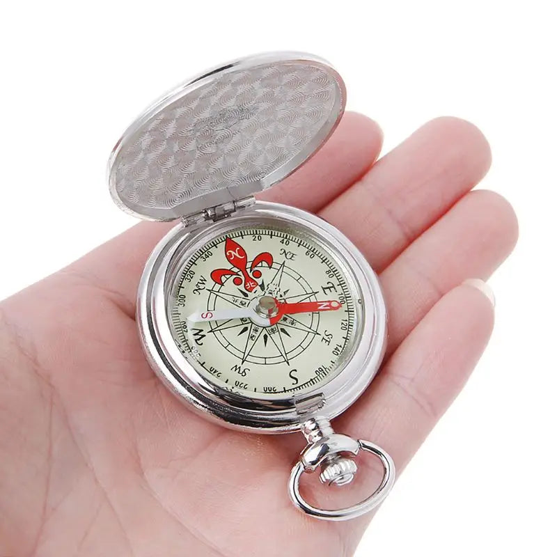 Elegant Pocket Compass with Cover