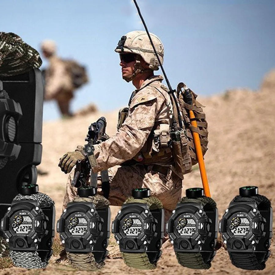 Multifunction Tactical Survival Watch