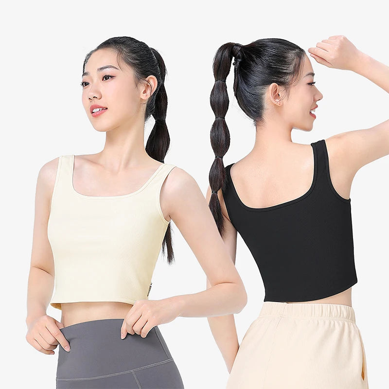 Golden Drying Yoga Vest