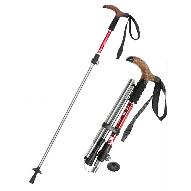 Gules Folding Aluminum Trekking Pole