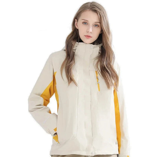 Chaqueta polar impermeable para mujer