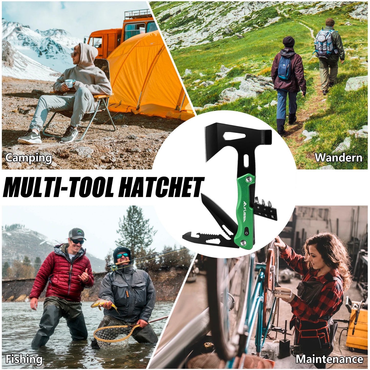 Camping Hatchet múltiples