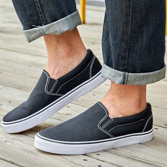 Camel Casual Slip-On Canvas Shoes