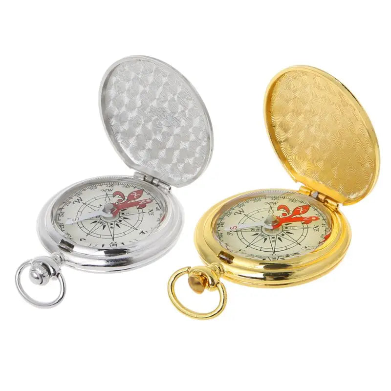 Elegant Pocket Compass with Cover