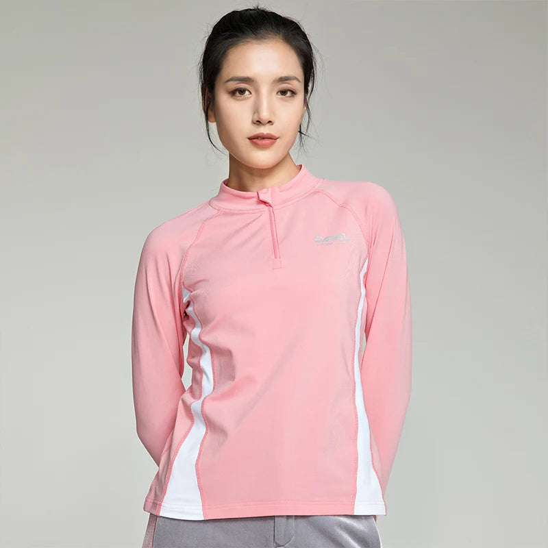 Summer Breeze Athletic Zip-Tee