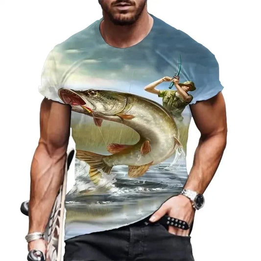 Vivid Bass Fishing T-Shirt