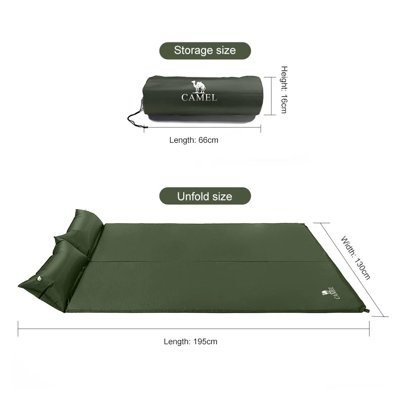 Golden Camel Double Self-Inflating Camping Mat