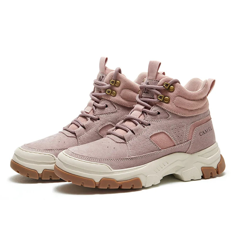 TerrainGrip: Women's High-Top Hiking Shoes